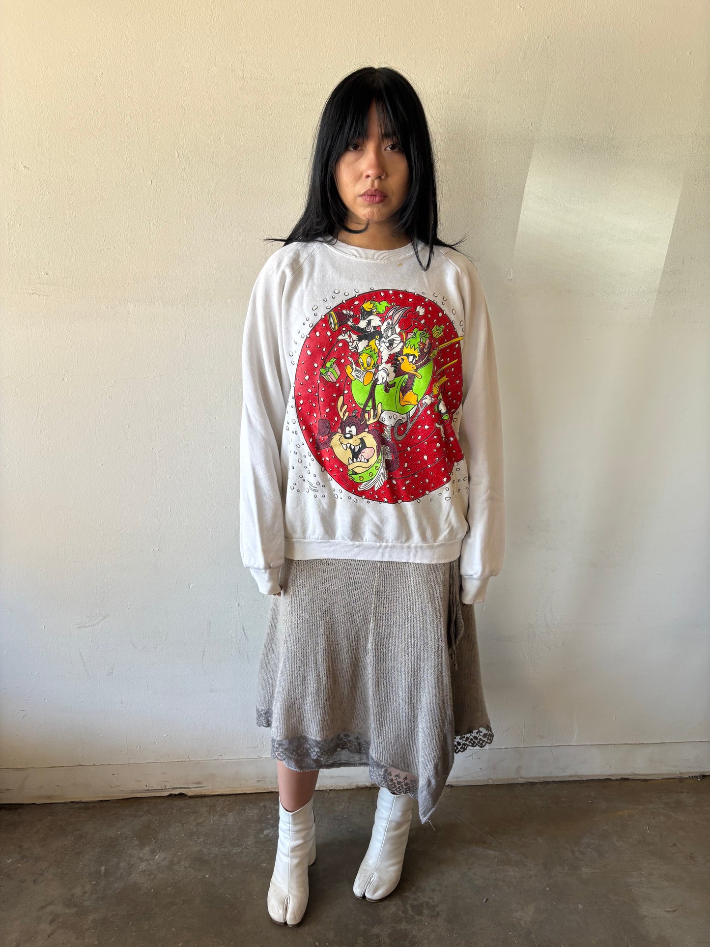 Vintage Looney Tunes Christmas Crewneck