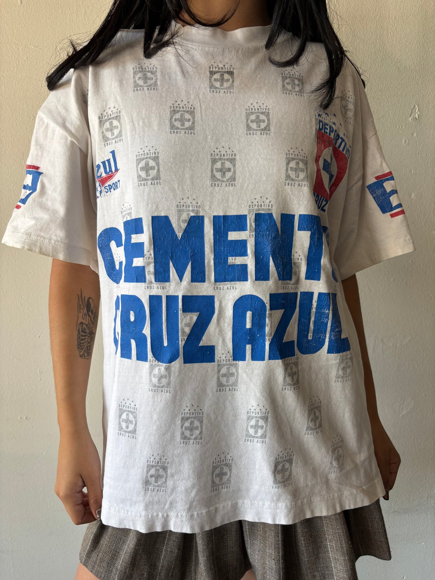 Vintage Cruz Azul Soccer Shirt