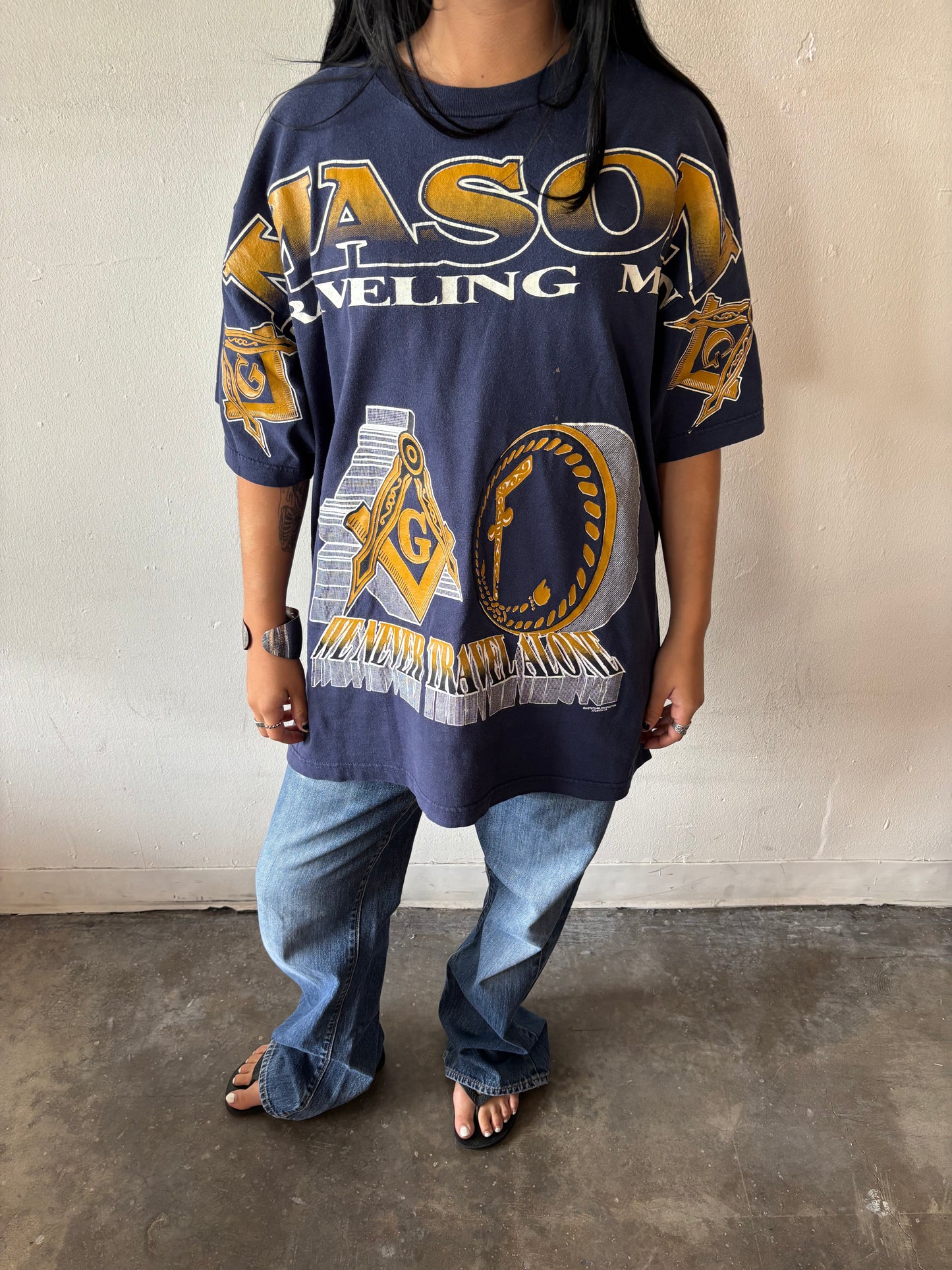 Vintage Mason Traveling Man Shirt