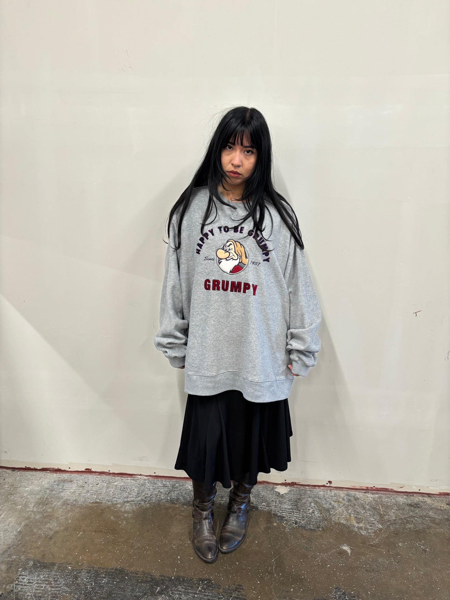 Vintage Grumpy Dwarf Crewneck