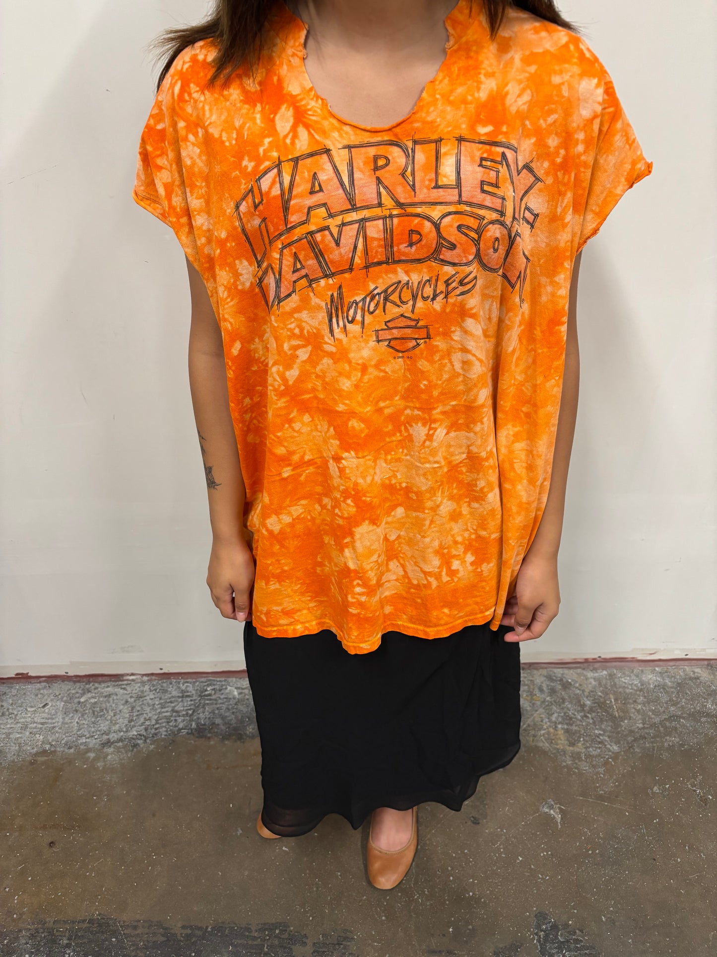 Vintage Harley Davison Iowa Cut Off Shirt