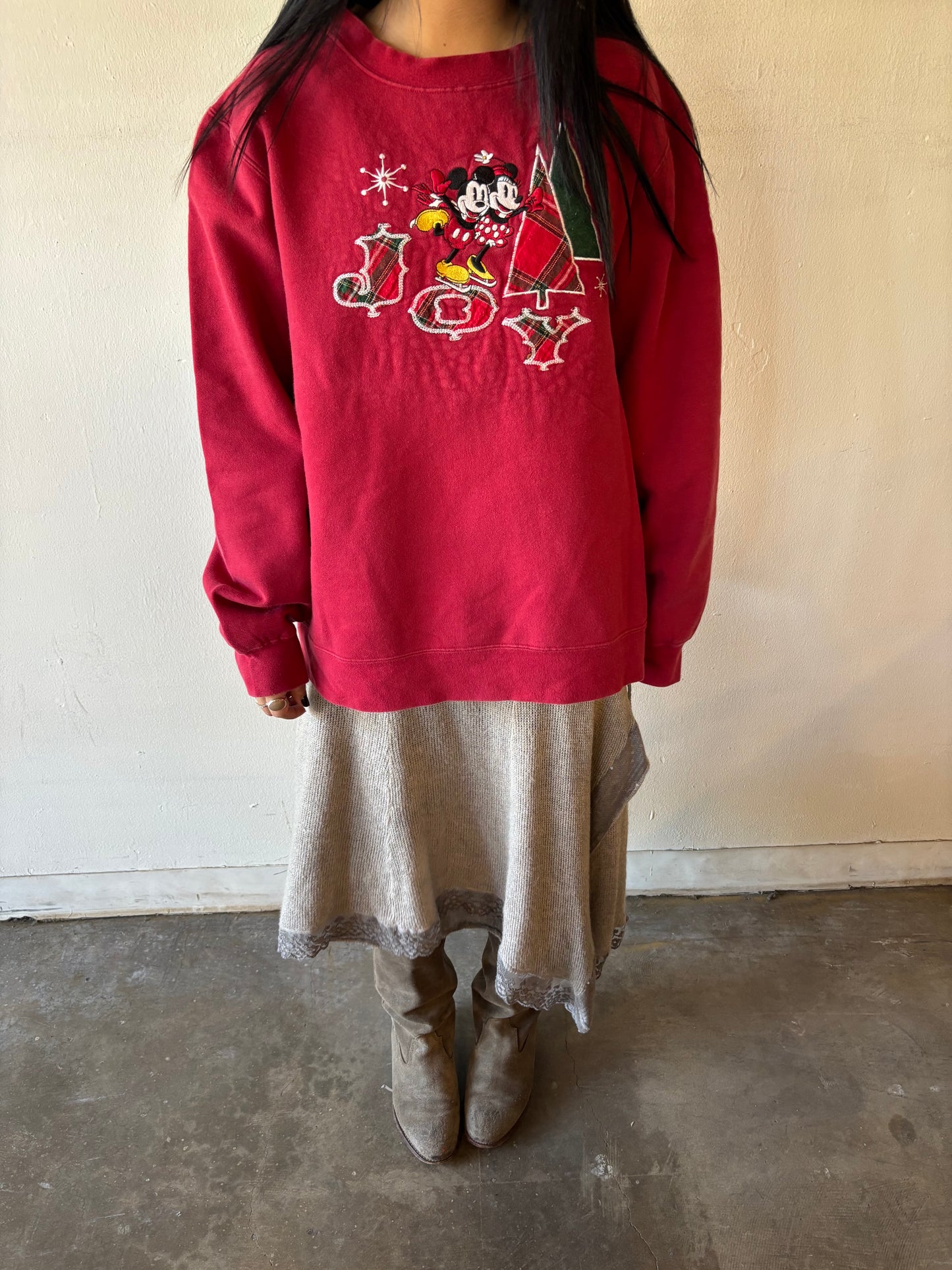 Vintage Mickey Mouse Christmas Crewneck