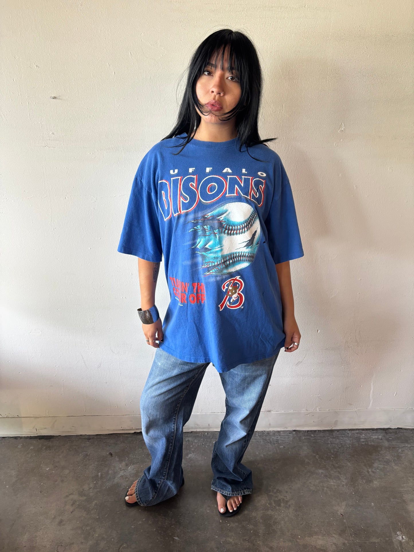 Vintage Buffalo Bisons Shirt