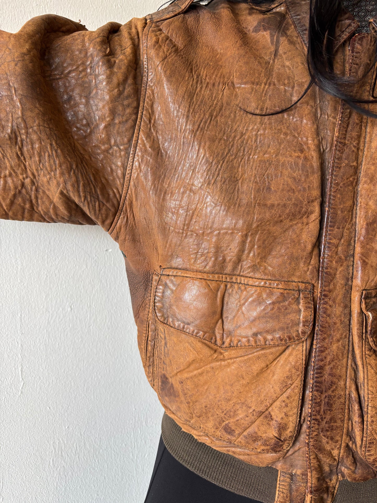 Vintage Avirex Flight Leather Jacket