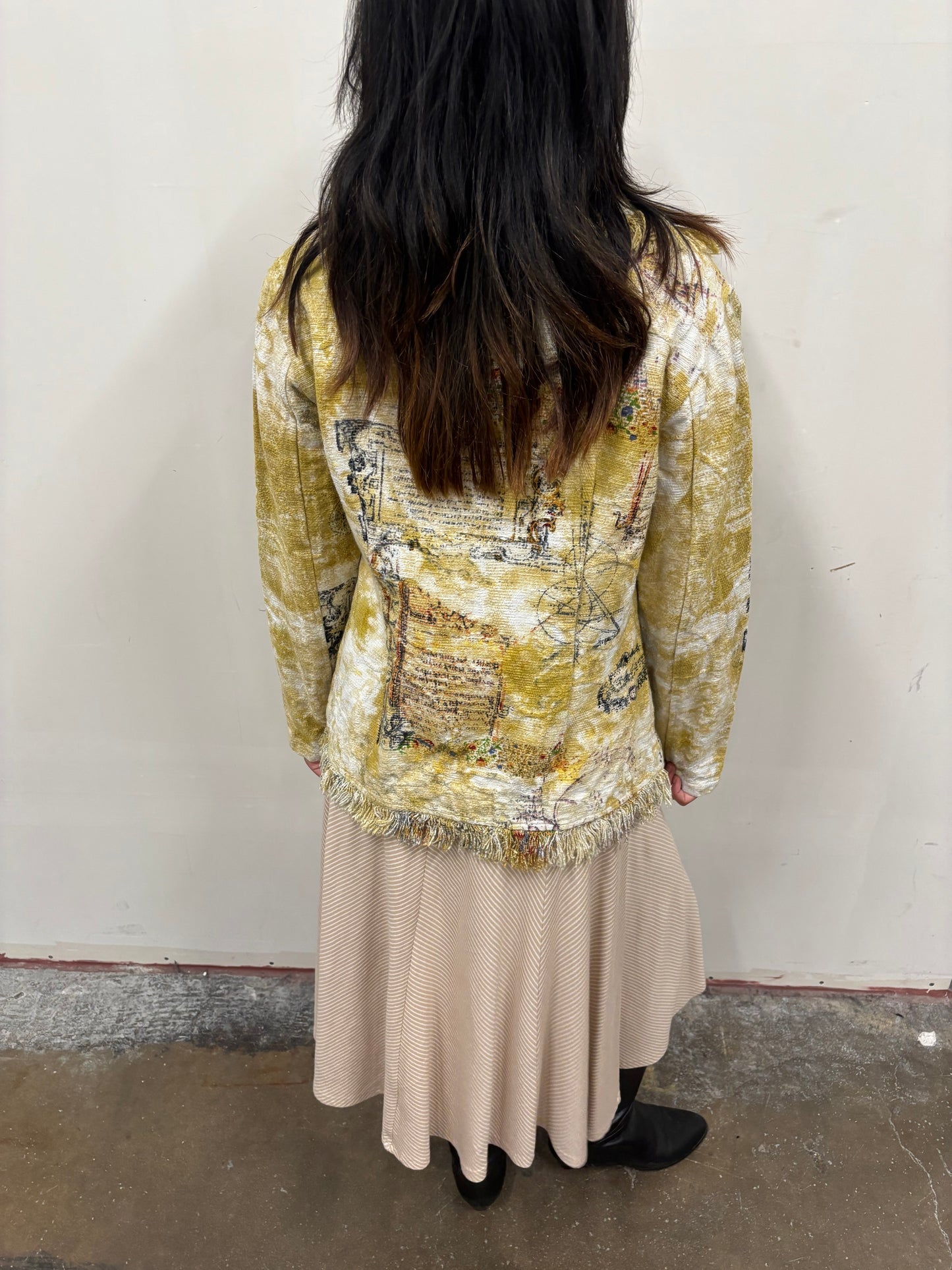Vintage New Direction Fringe Jacket