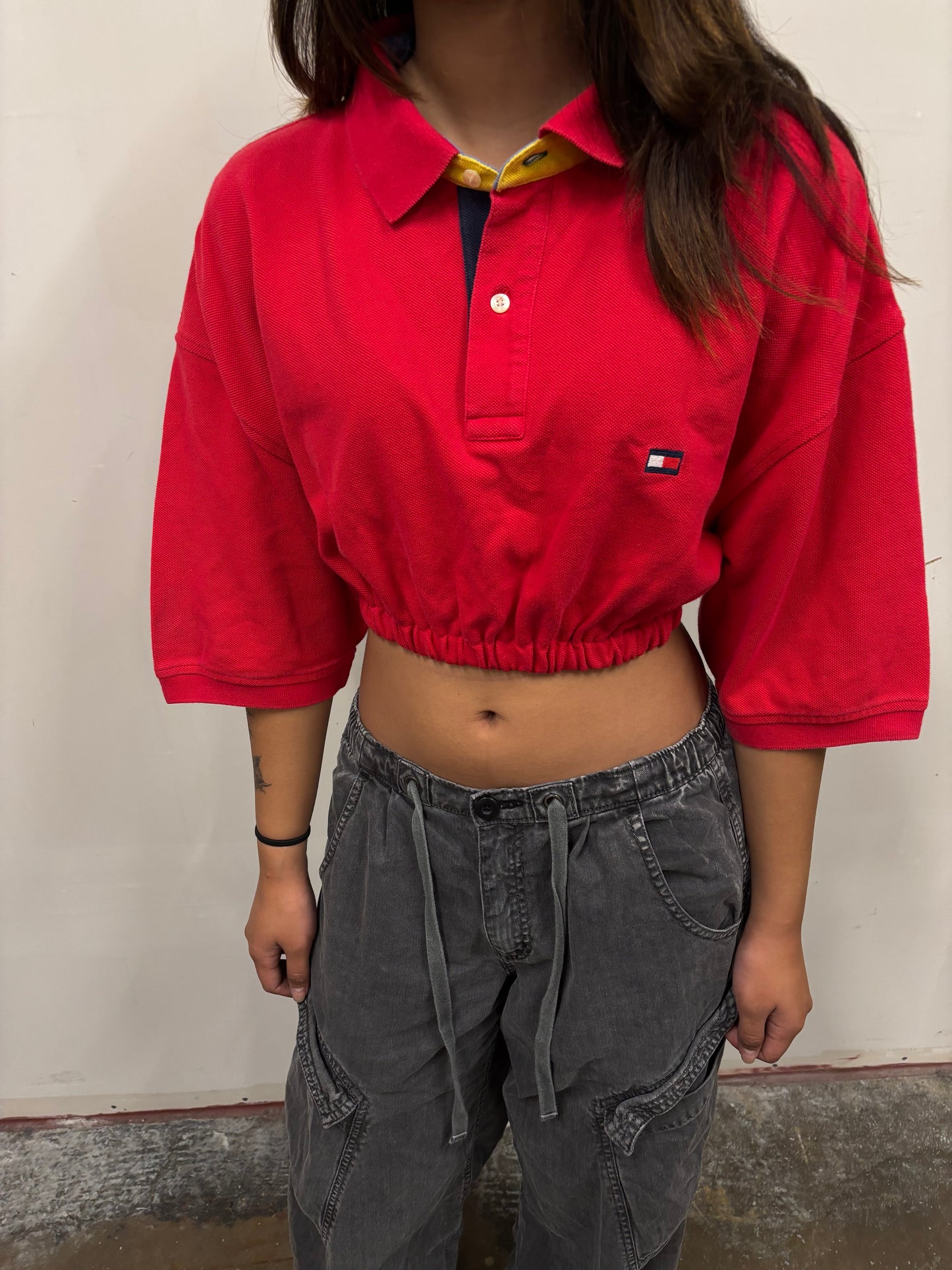 Reworked Tommy Hilfiger Crop