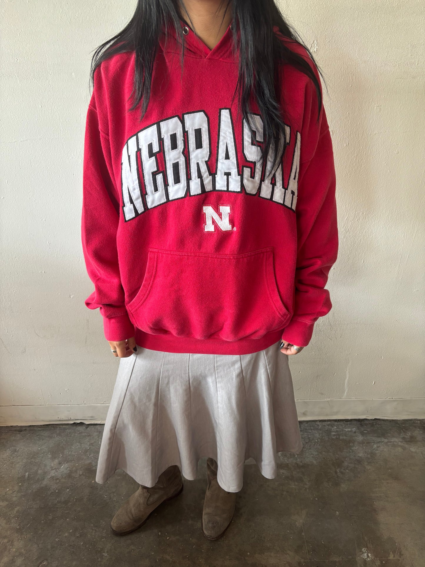 Vintage Nebraska University Hoodie
