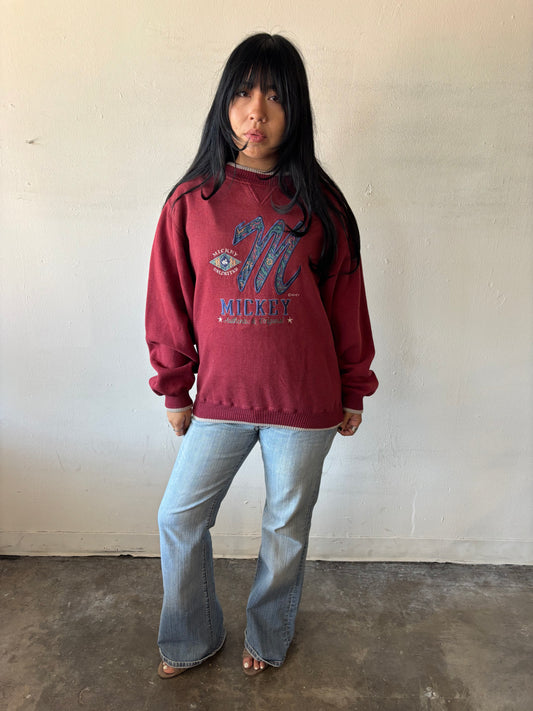 Vintage Mickey Mouse Crewneck