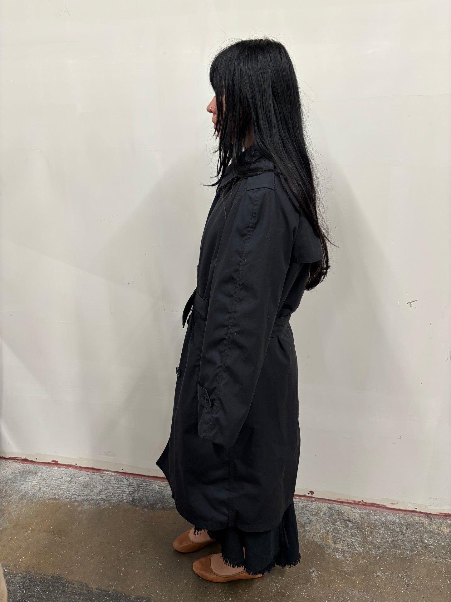 Vintage Carrison Collection Black Coat