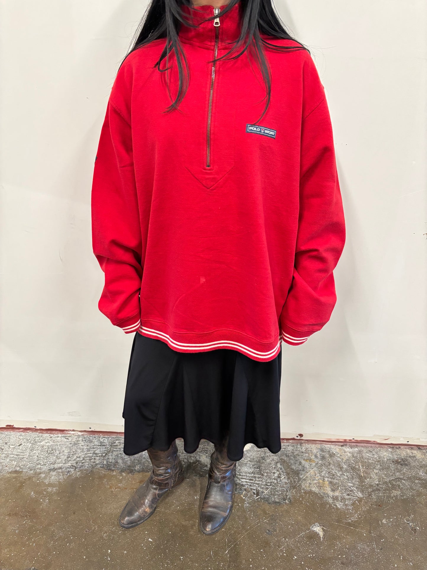 Vintage Polo Sport Quarter Zip