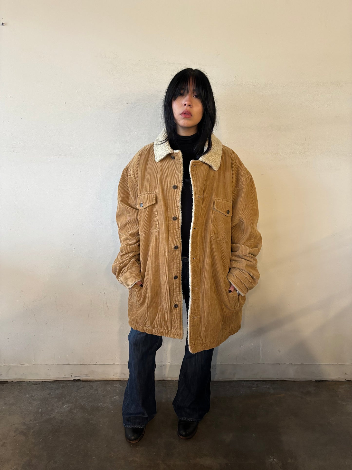Vintage Gap Tan Corduroy Jacket