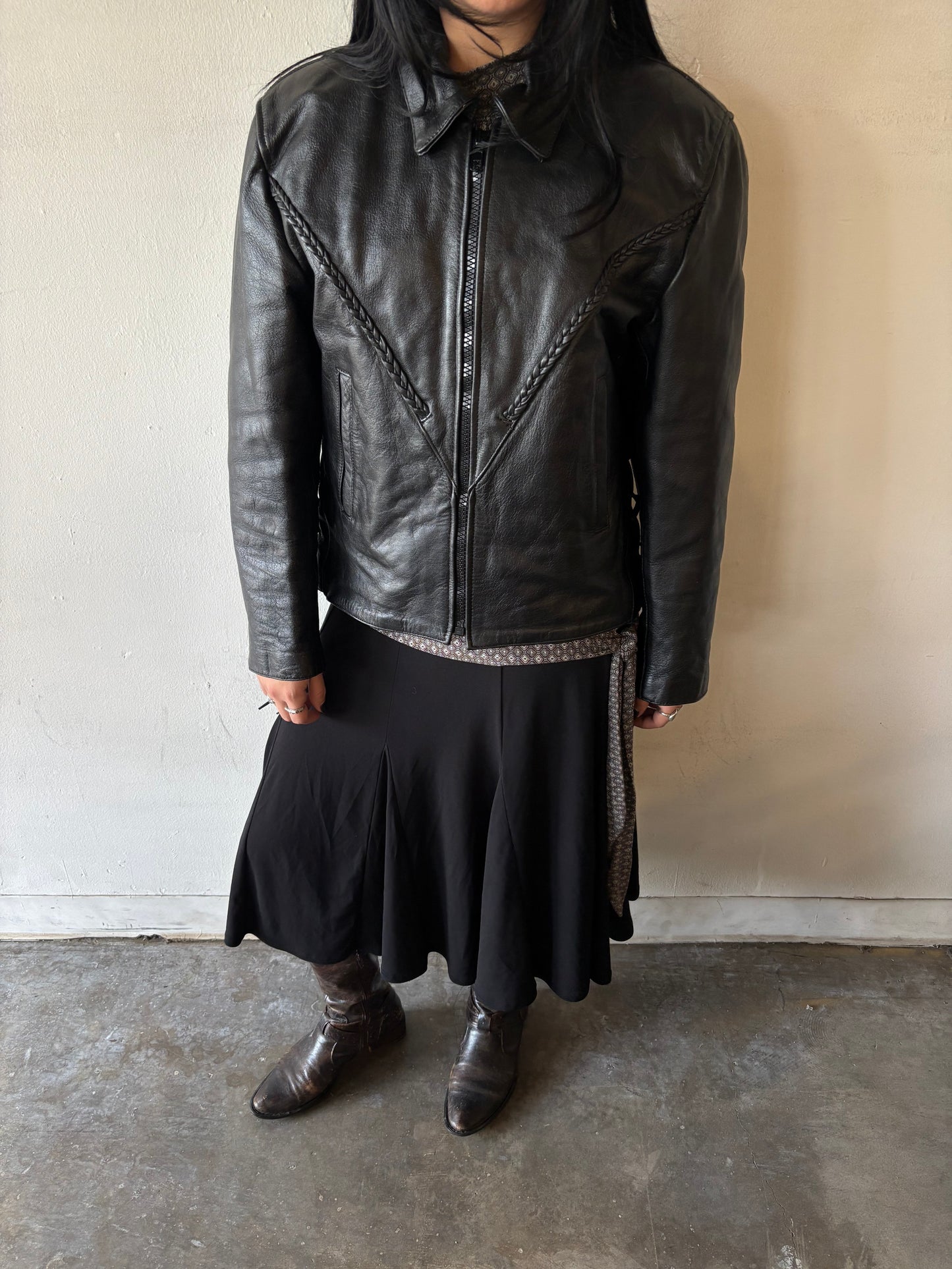 Vintage Unik Leather Jacket