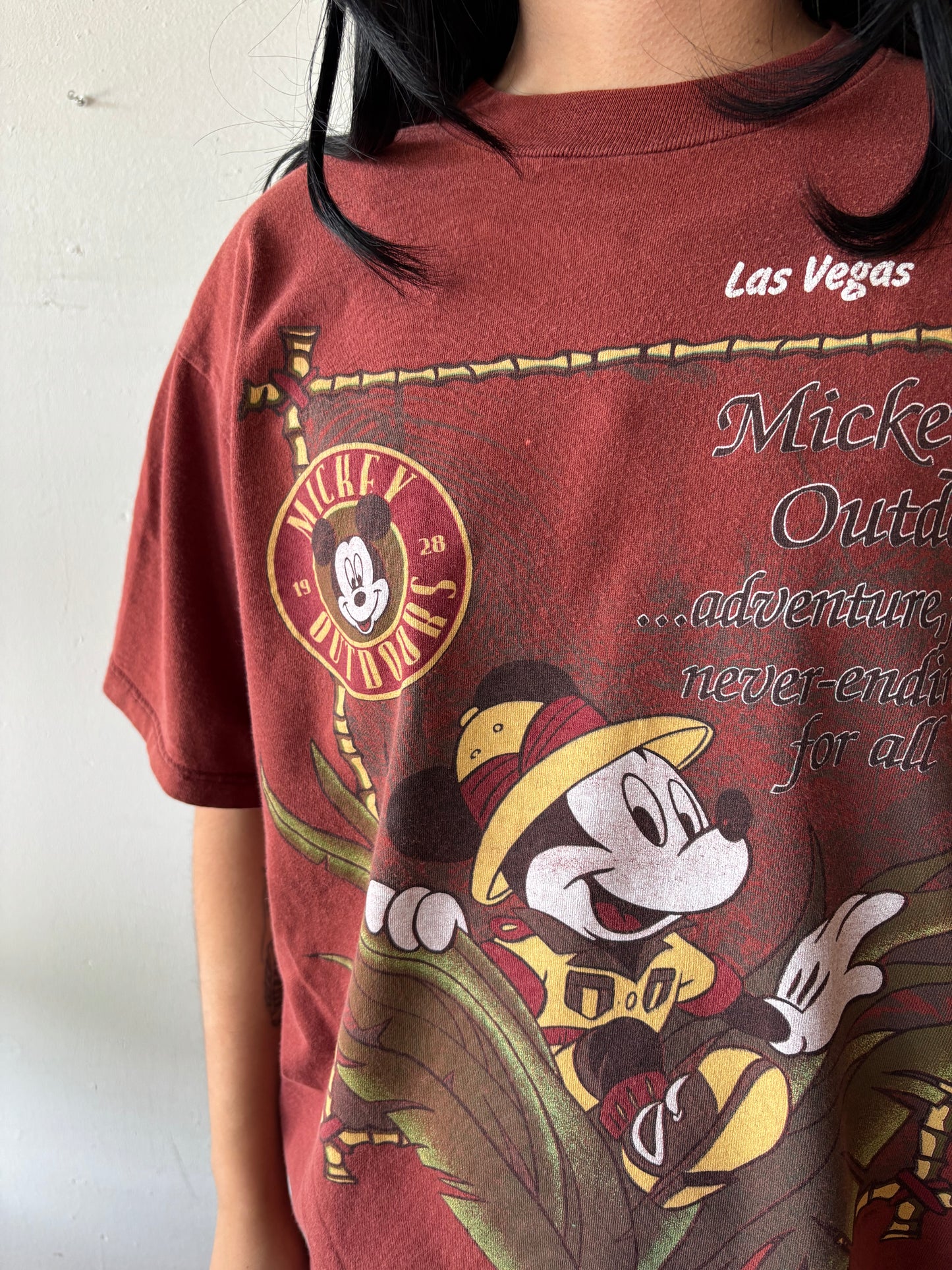 Vintage Mickey Mouse Las Vegas Shirt
