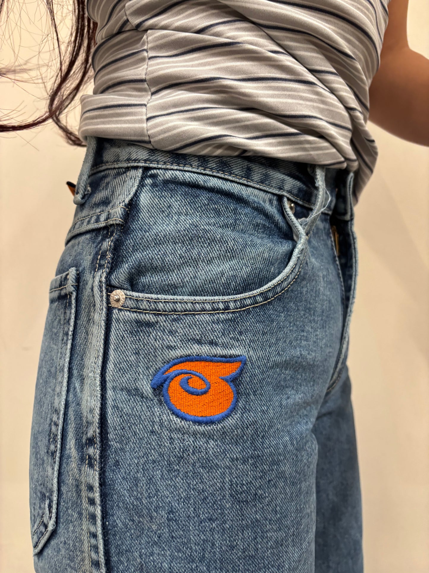 Vintage JNCO Wide Leg Denim Jeans