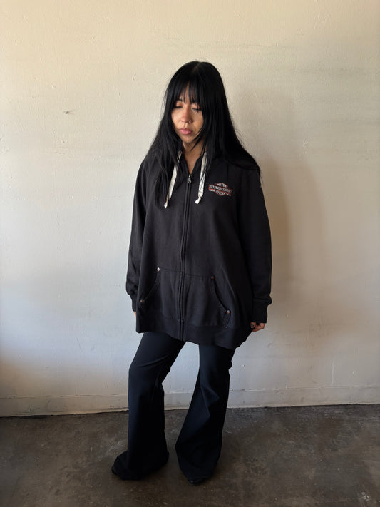 Vintage Harley Davidson Zip Up Hoodie