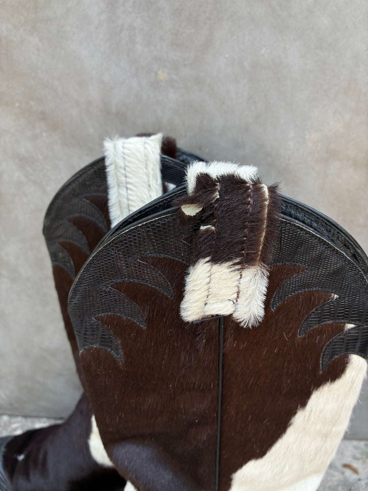 Vintage Creations by Tony Lama Cowhide SUPER RARE Cowboy Boots
