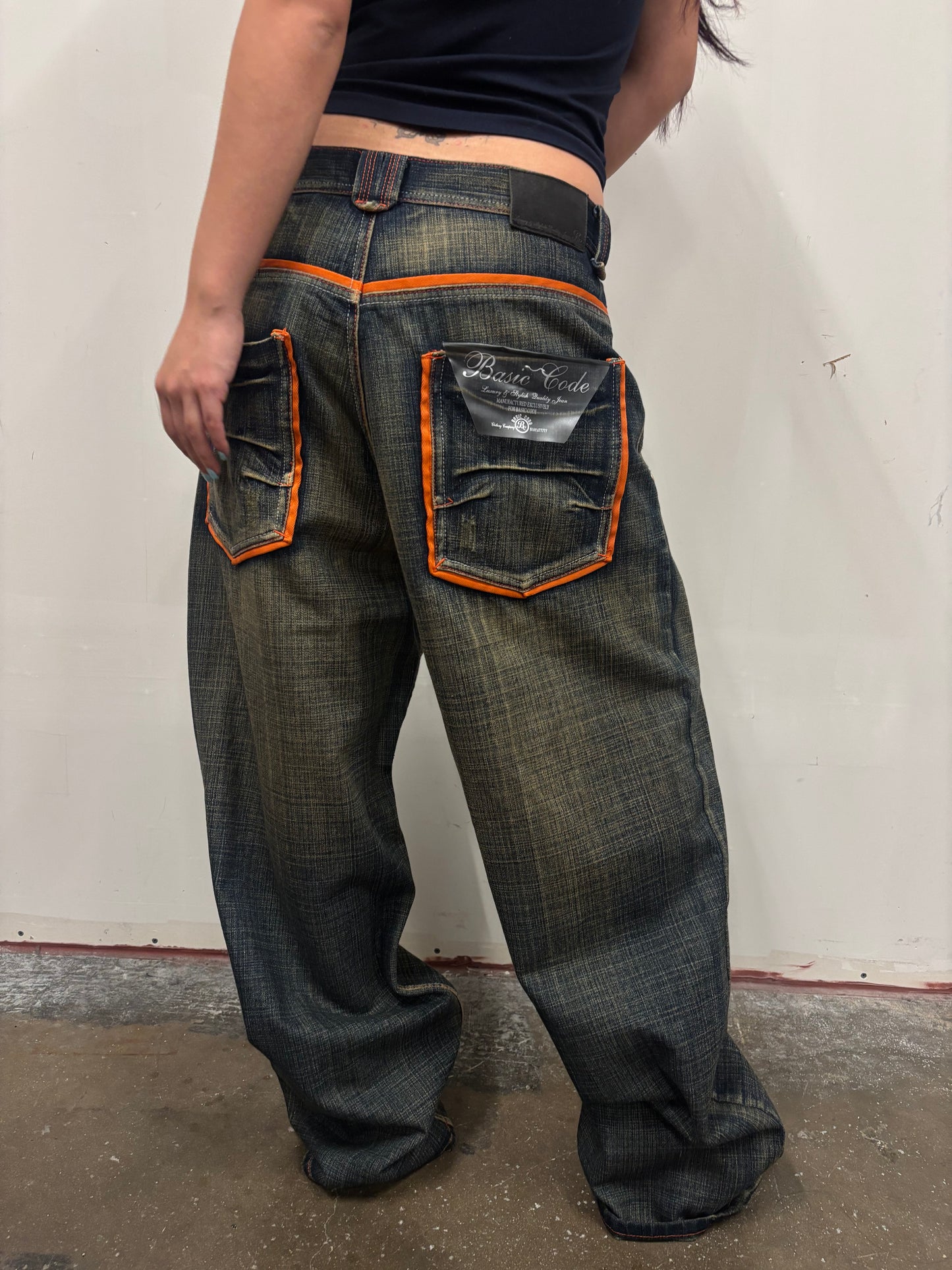 Vintage Basic Code Denim Jeans