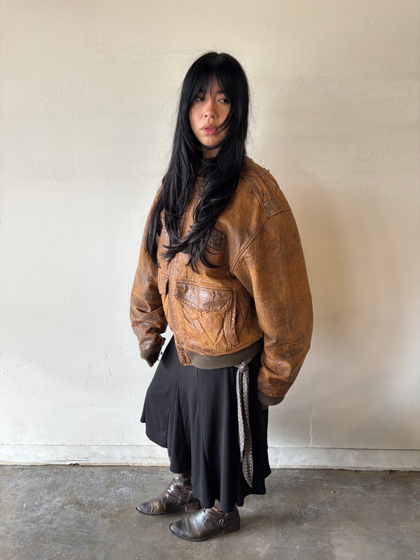 Vintage Avirex Flight Leather Jacket