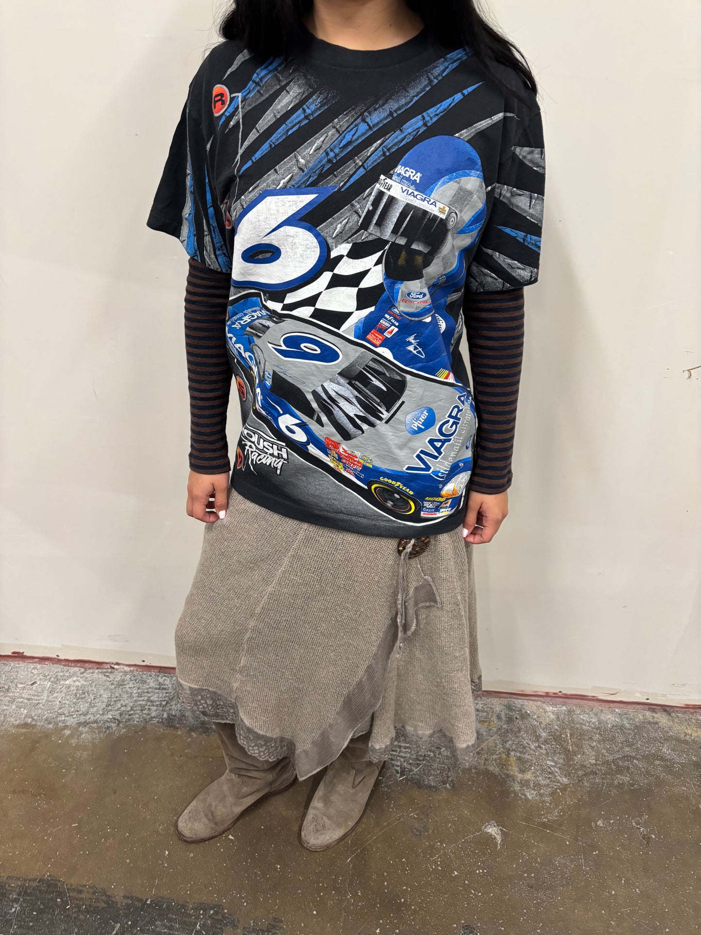 Vintage Mark Martin Racing Shirt