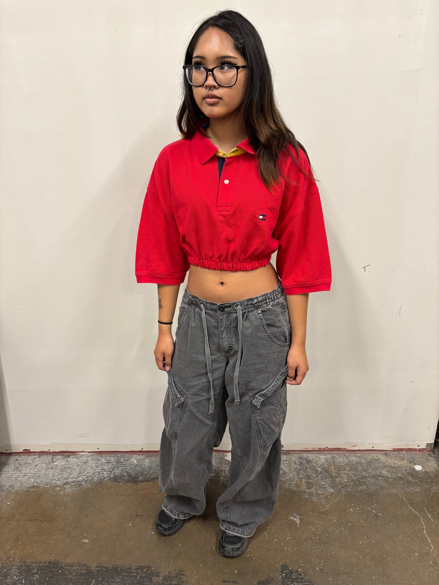 Reworked Tommy Hilfiger Crop