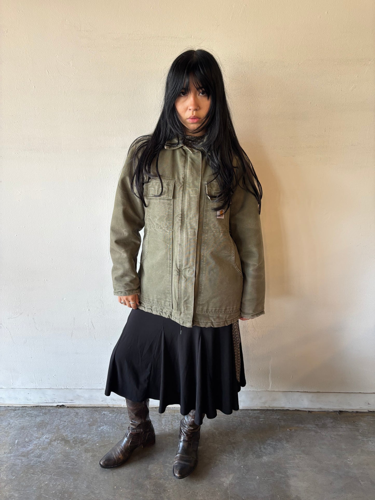 Carhartt Green Work Wear Jacket