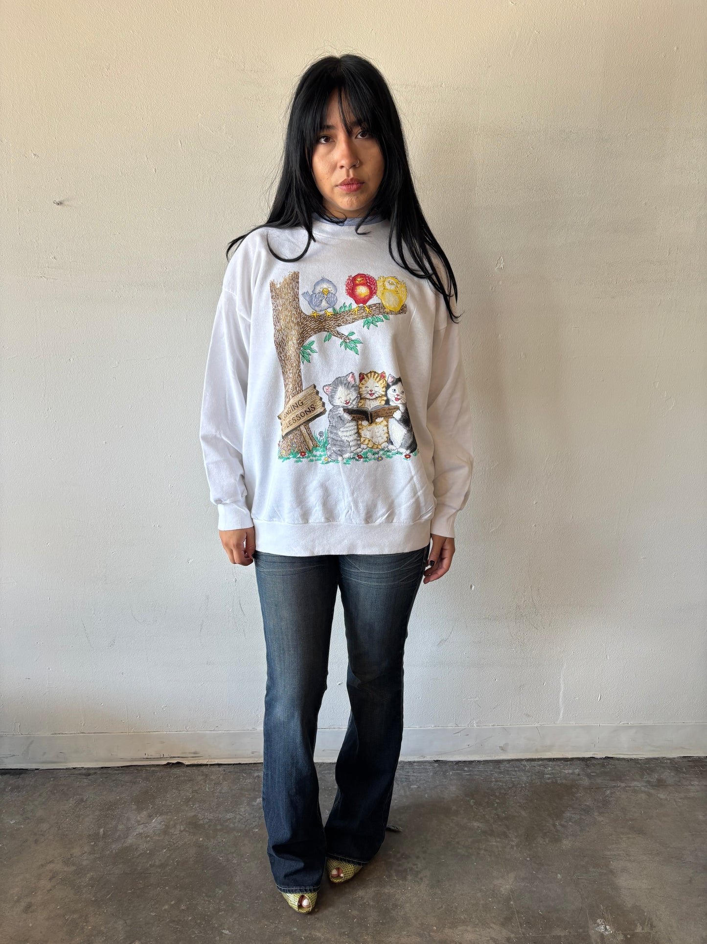 Vintage Cats Crewneck