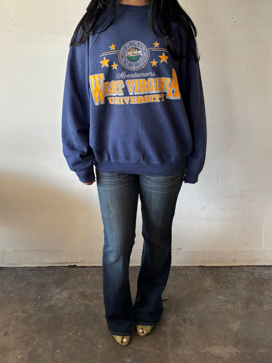 Vintage West Virginia University Crewneck