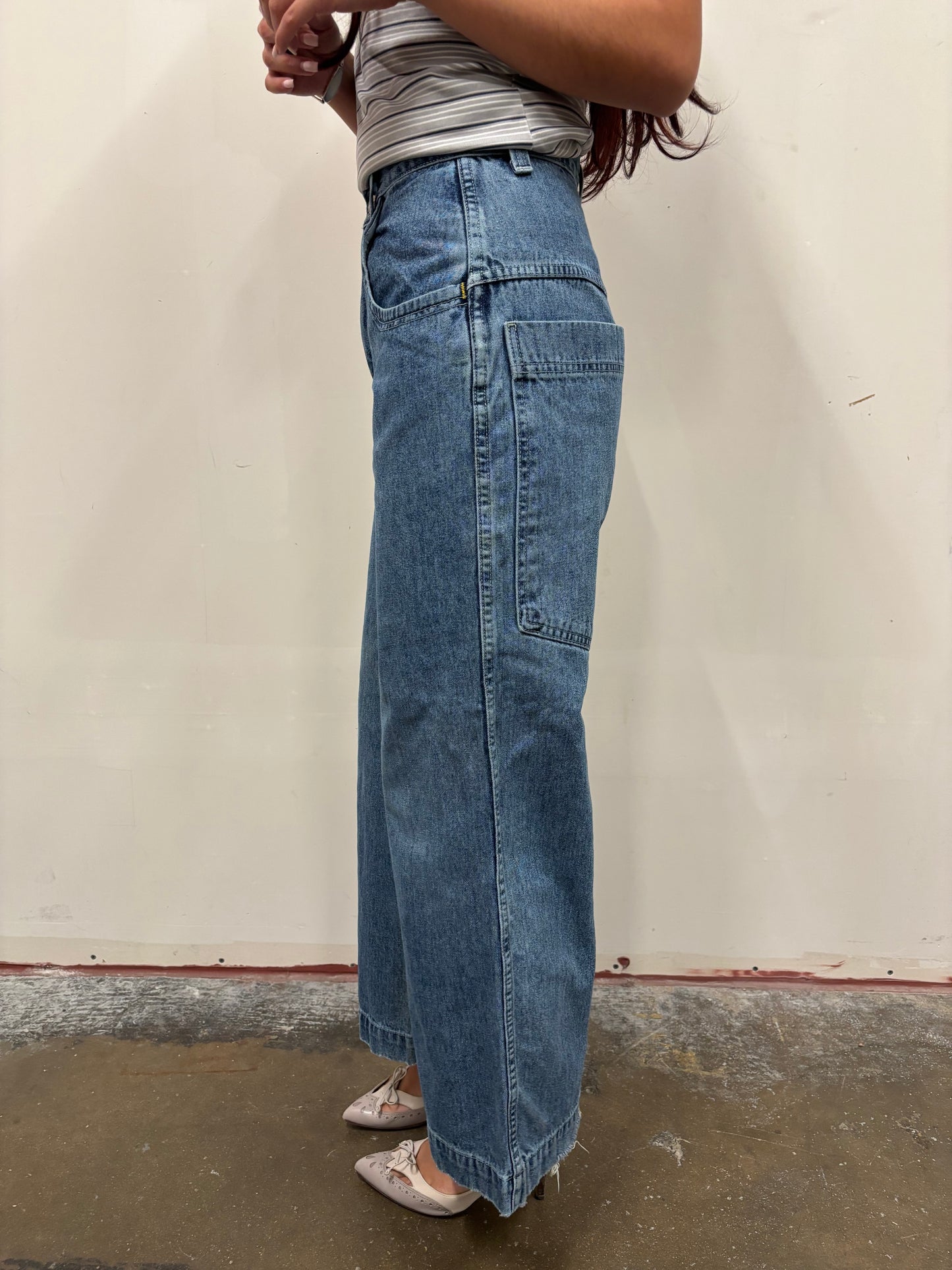 Vintage JNCO Wide Leg Denim Jeans