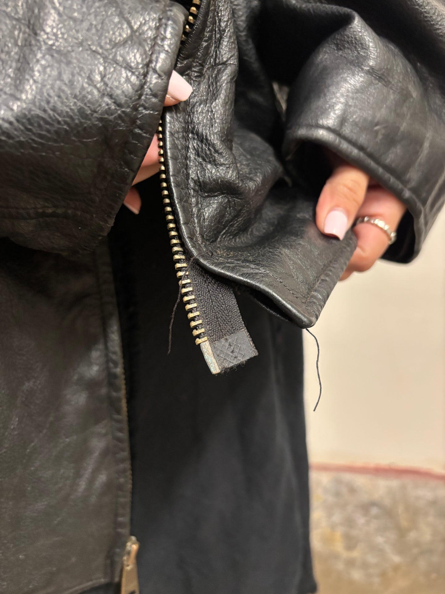 Vintage Dockers Leather Jacket