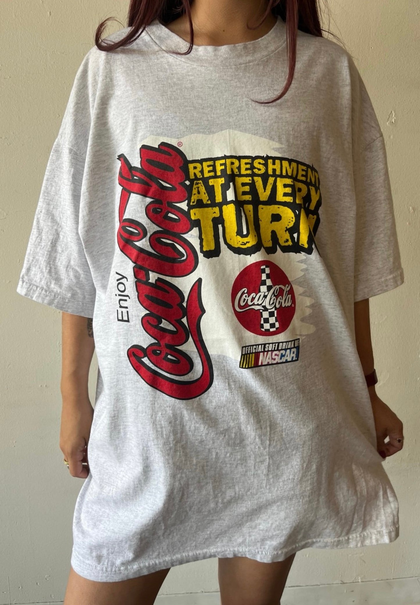 Vintage Coca Cola NASCAR Racing Shirt