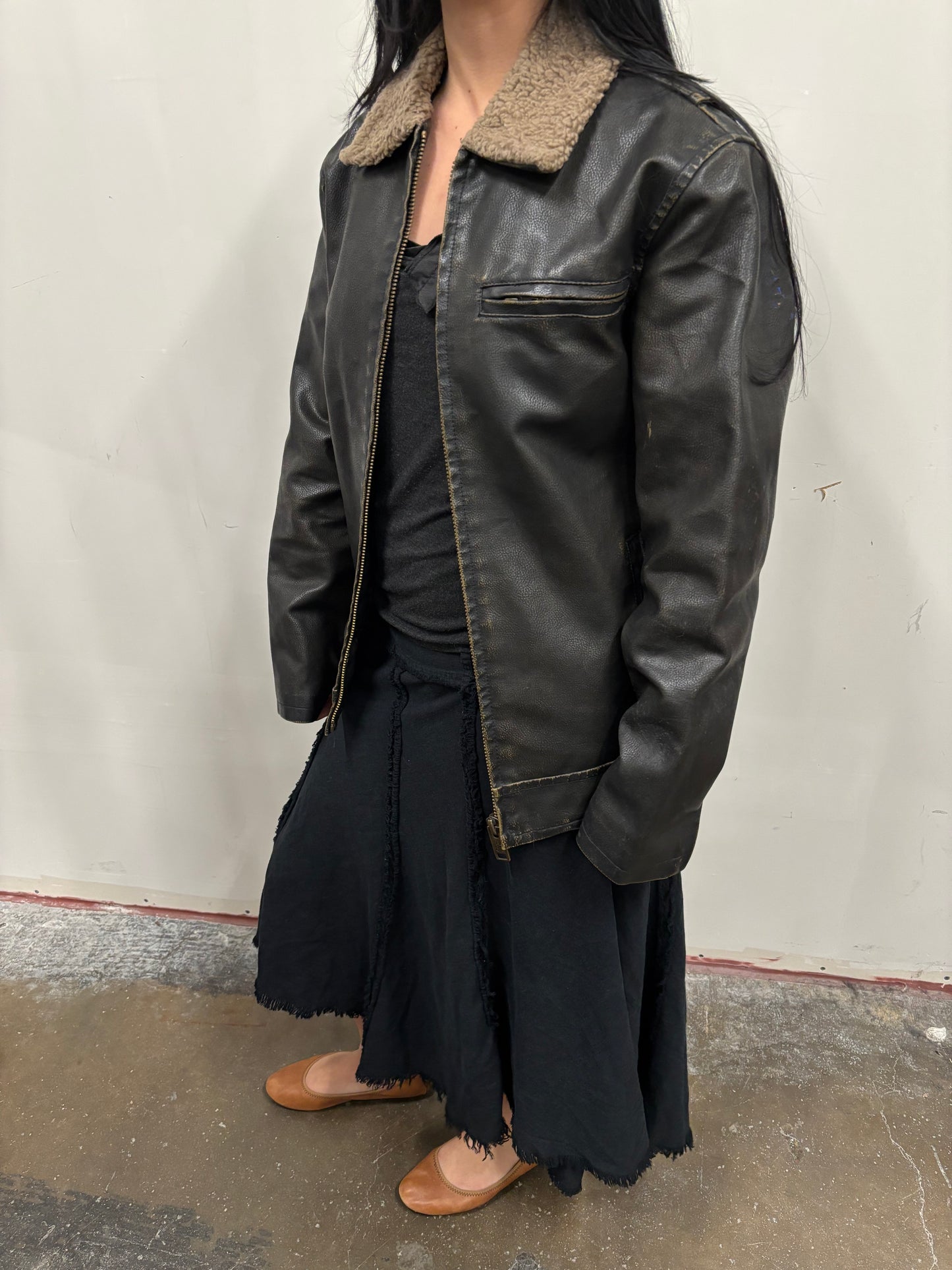 Vintage Aeropostale Leather Jacket