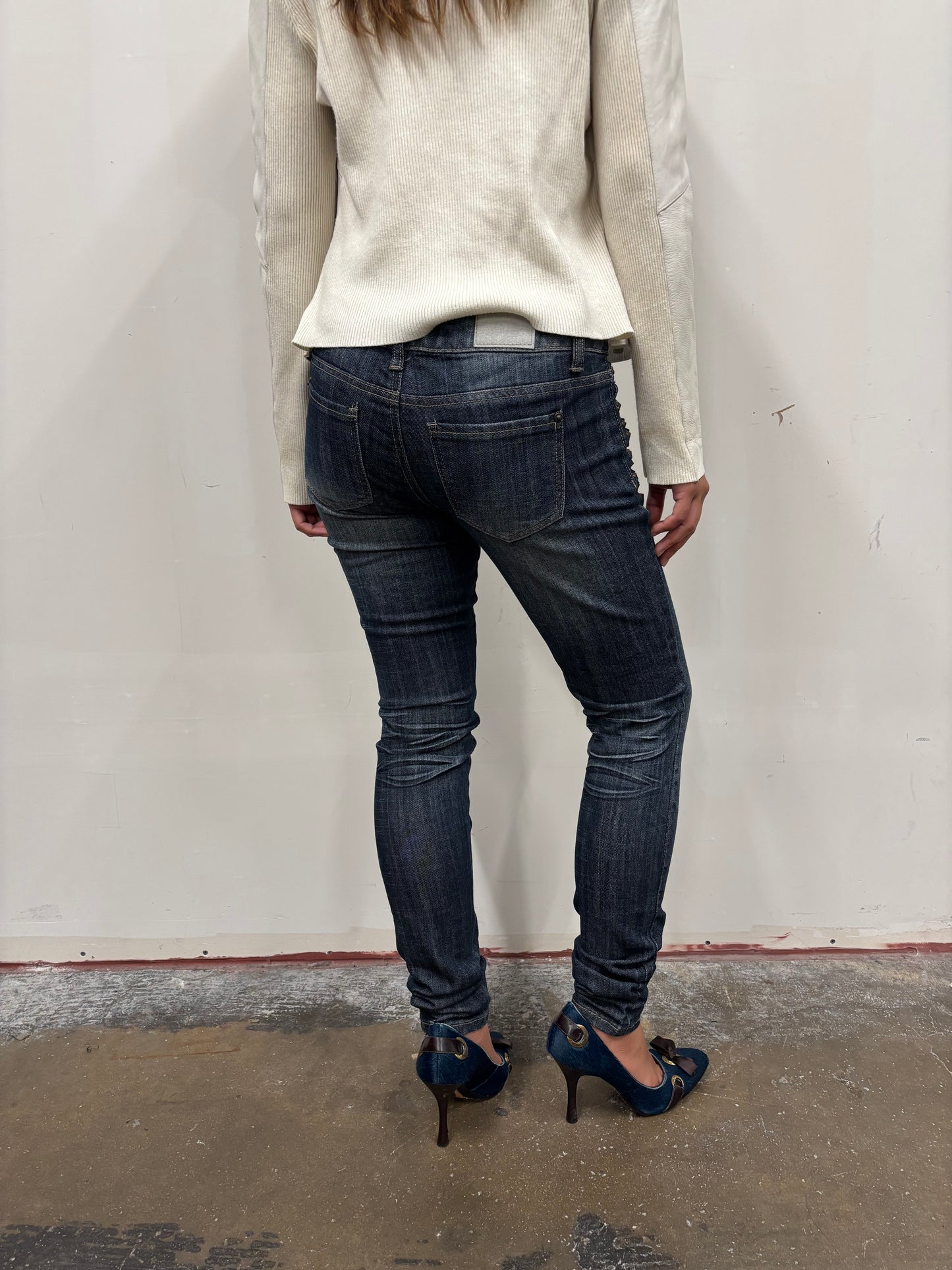 Vintage Studded Jeans
