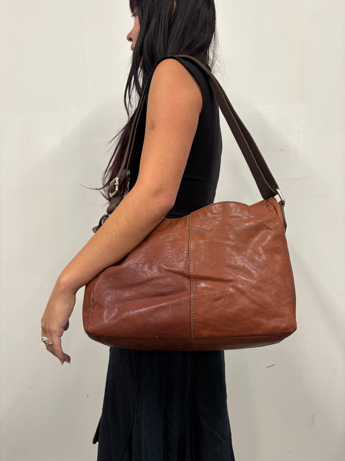Fossil Leather Bag