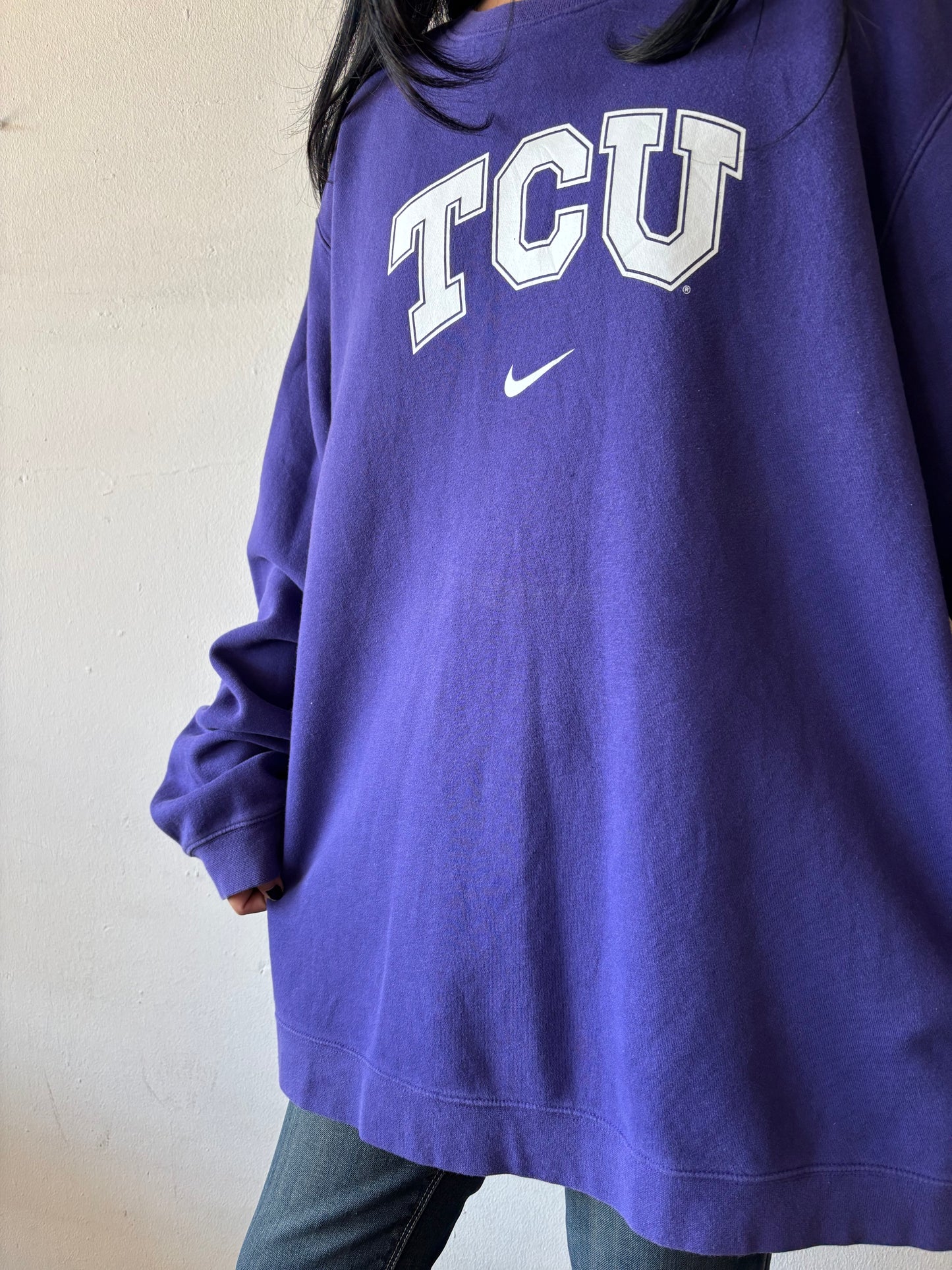 Vintage TCU Nike Crewneck