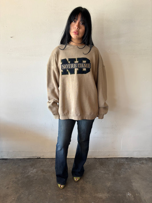 Vintage Notre Dame Crewneck