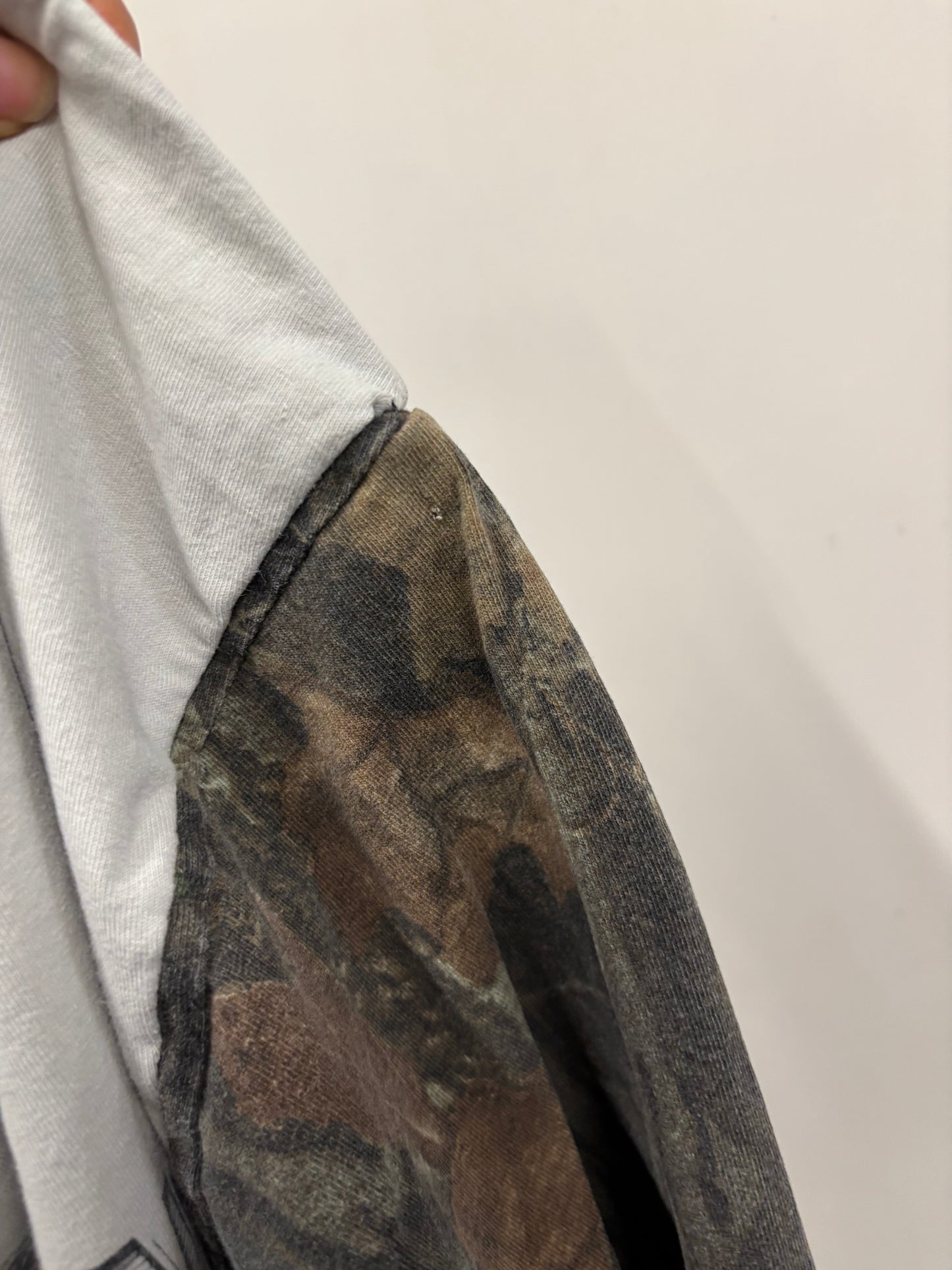 Reworked Harley Davidson Camo Shirt