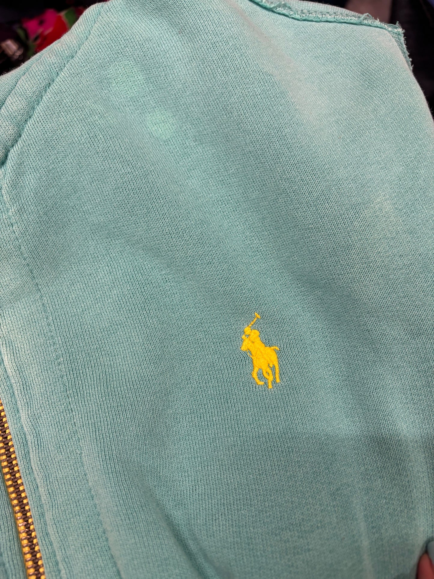 Reworked Polo Ralph Lauren Crop