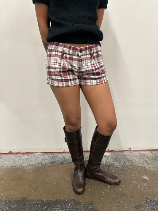 Abercrombie & Fitch Plaid Shorts