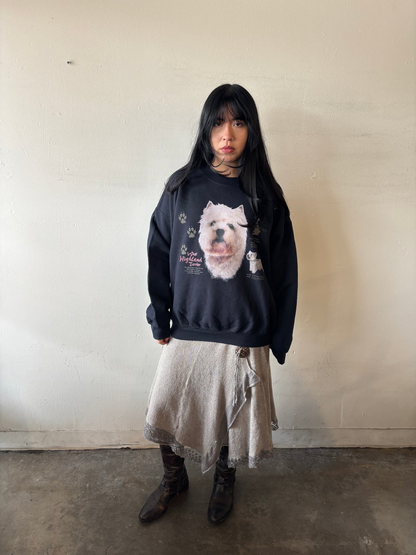 Vintage West Highland Terrier Crewneck