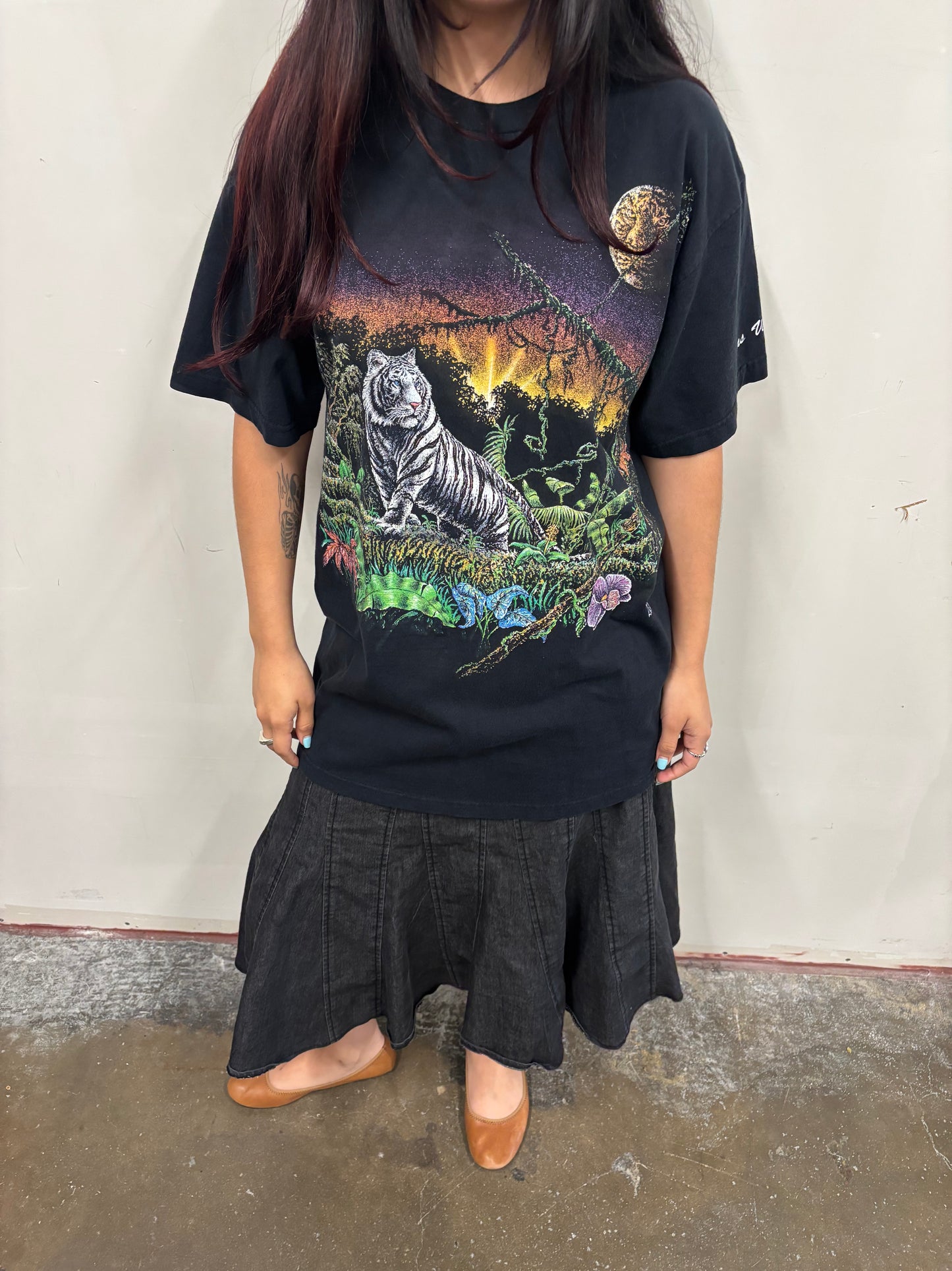 Vintage White Tiger Shirt