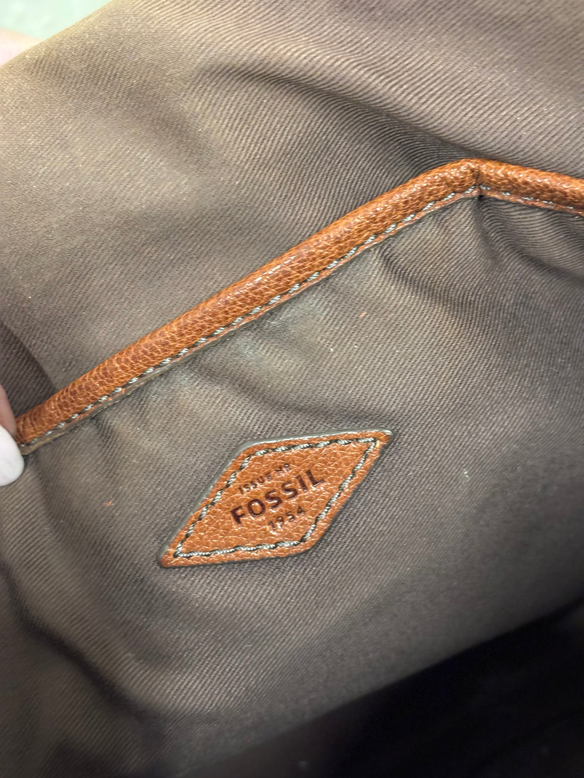 Fossil Leather Bag