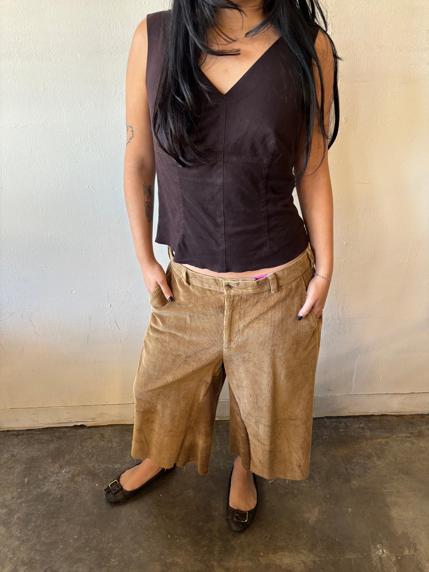 Reworked Brooks Brothers Corduroy Baggy Jorts