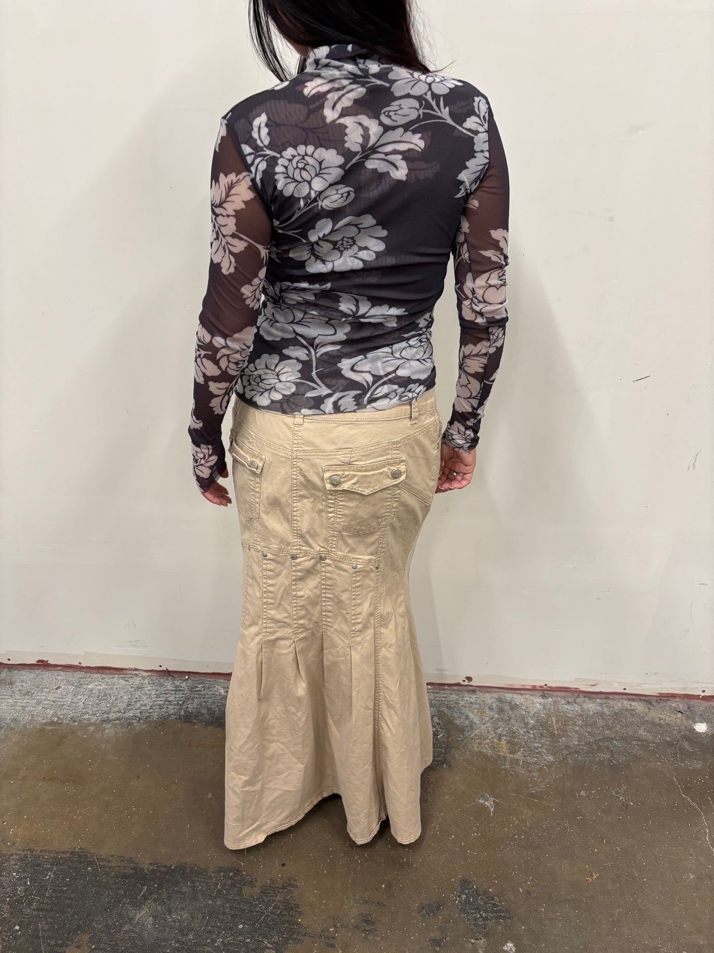 Floral Sheer Top