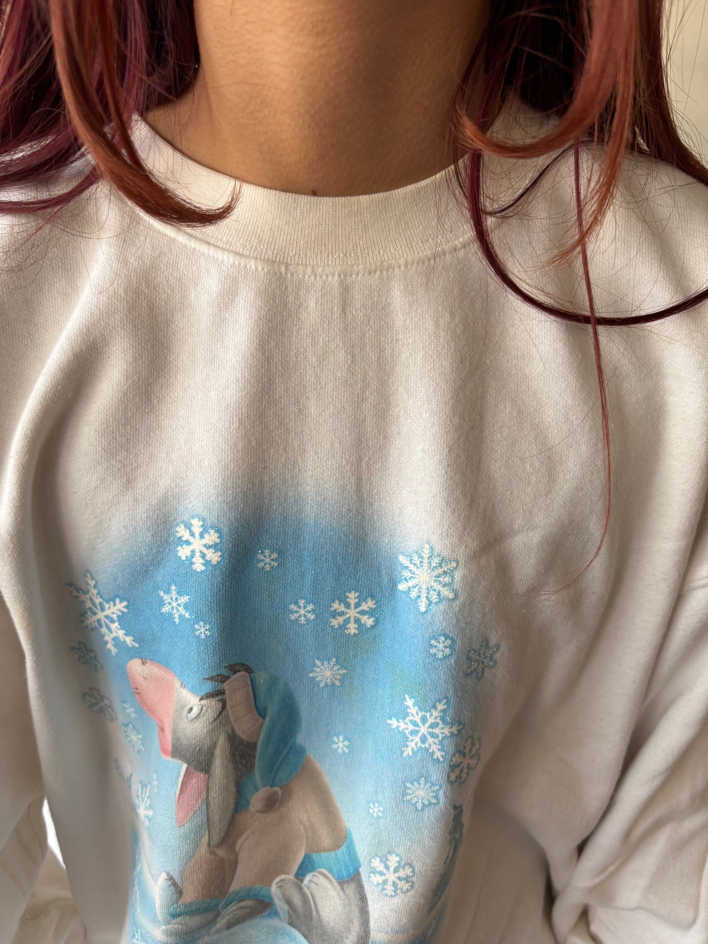 Vintage Christmas Eeyore Crewneck