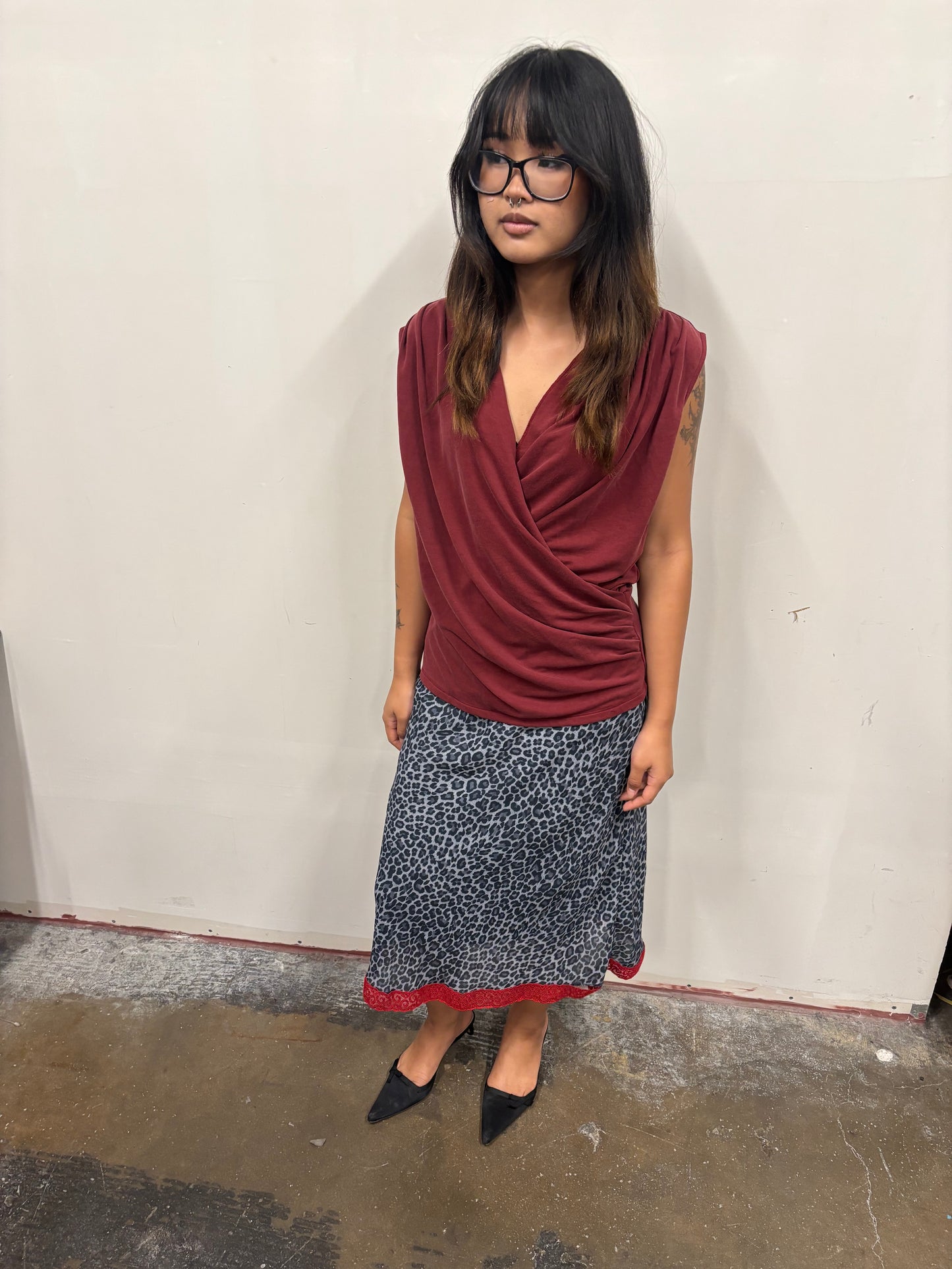 Banana Republic Maroon Top
