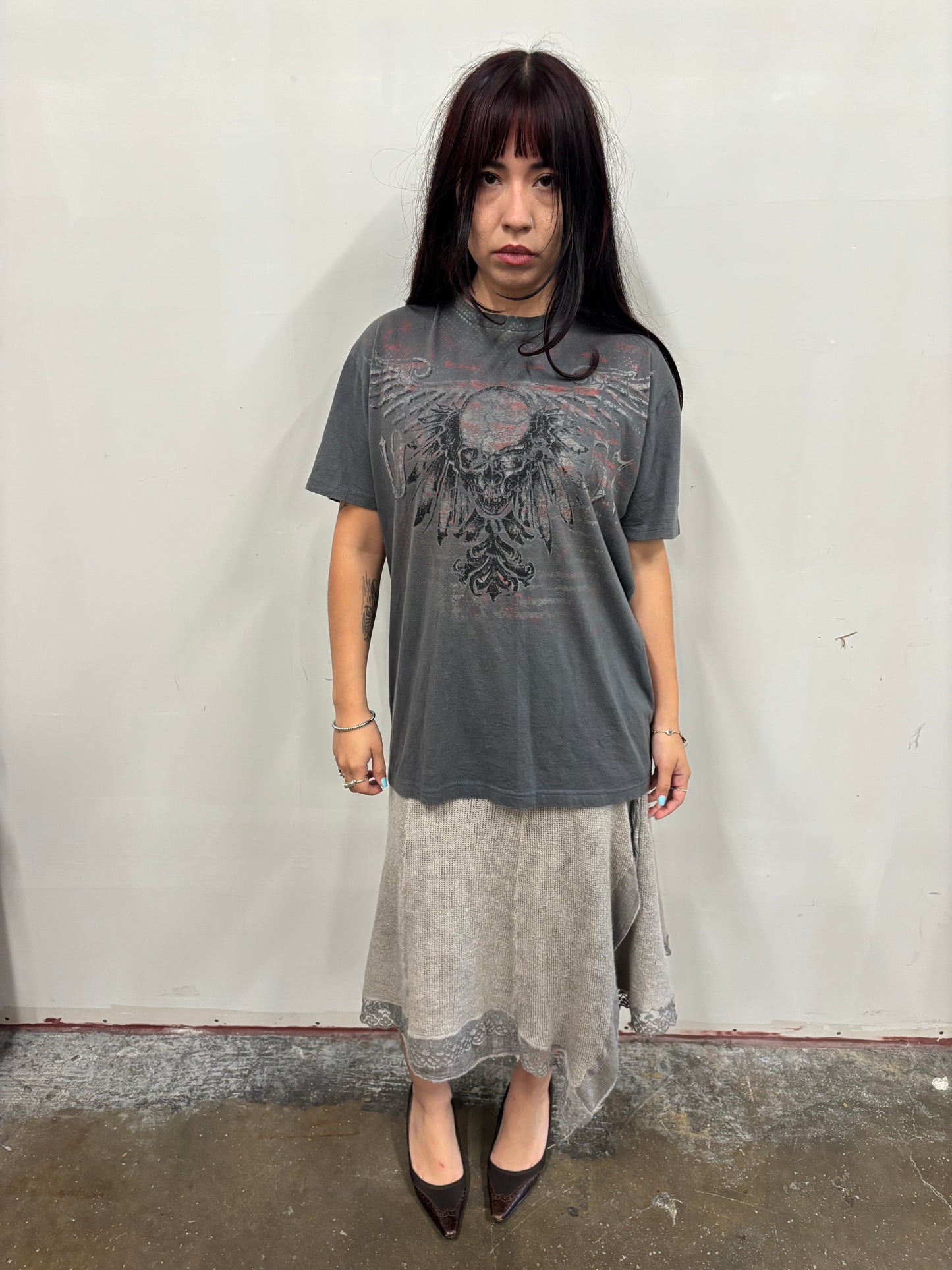Y2K Skull Shirt
