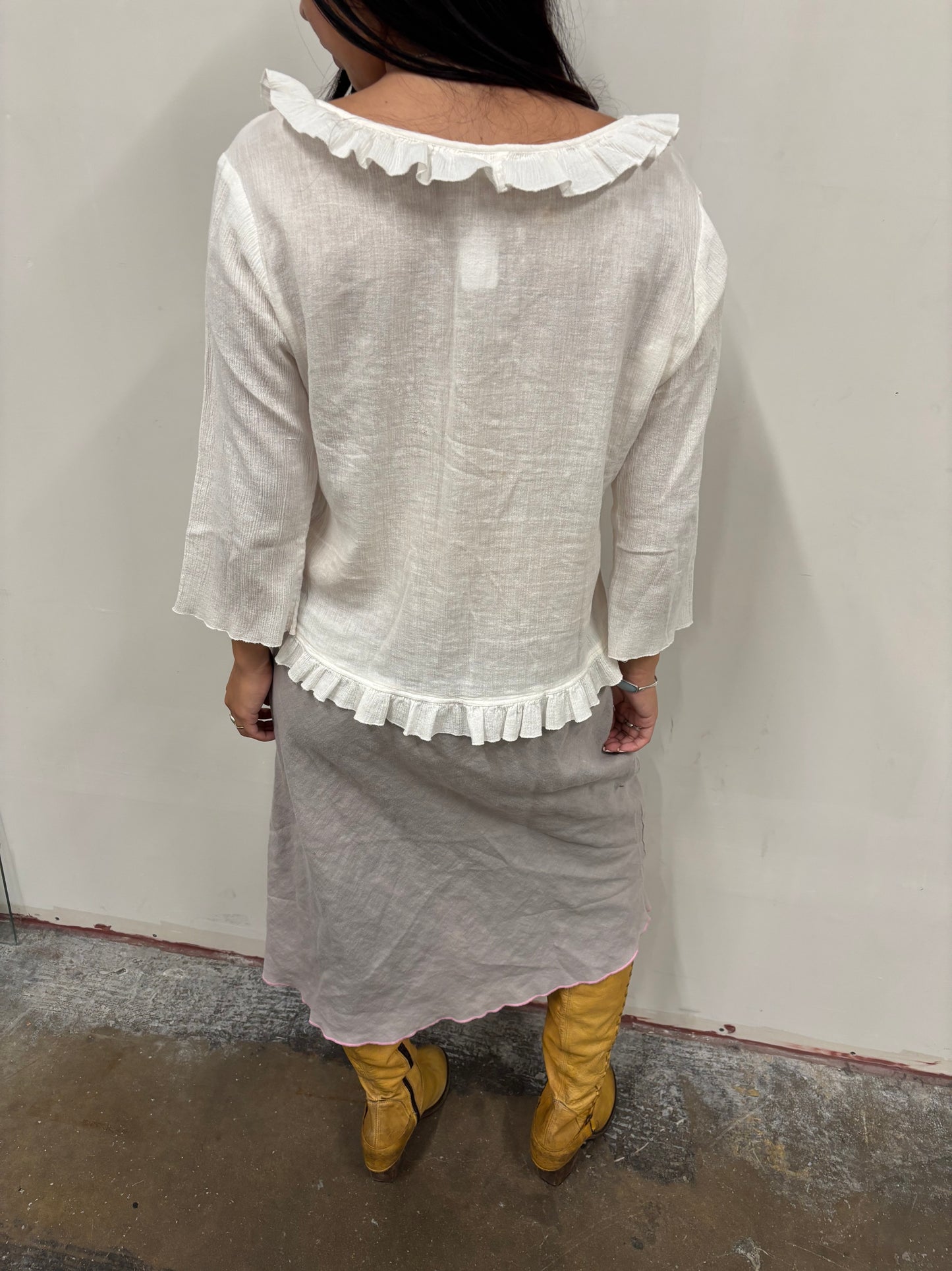 CATO Ruffled Top