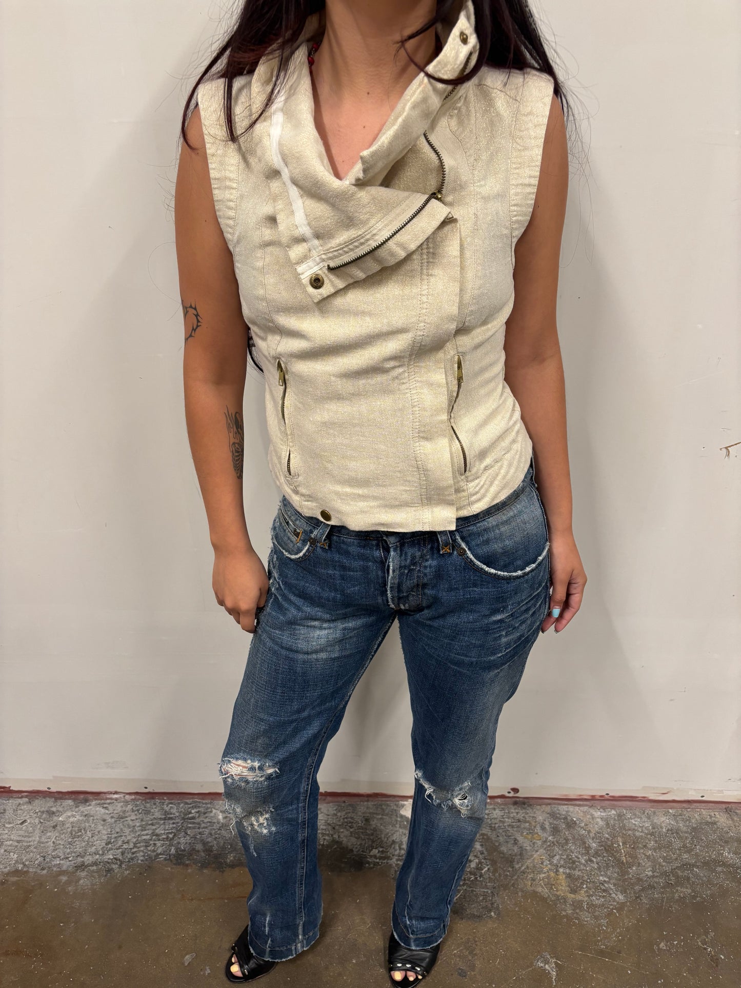 Rampage Beige Vest