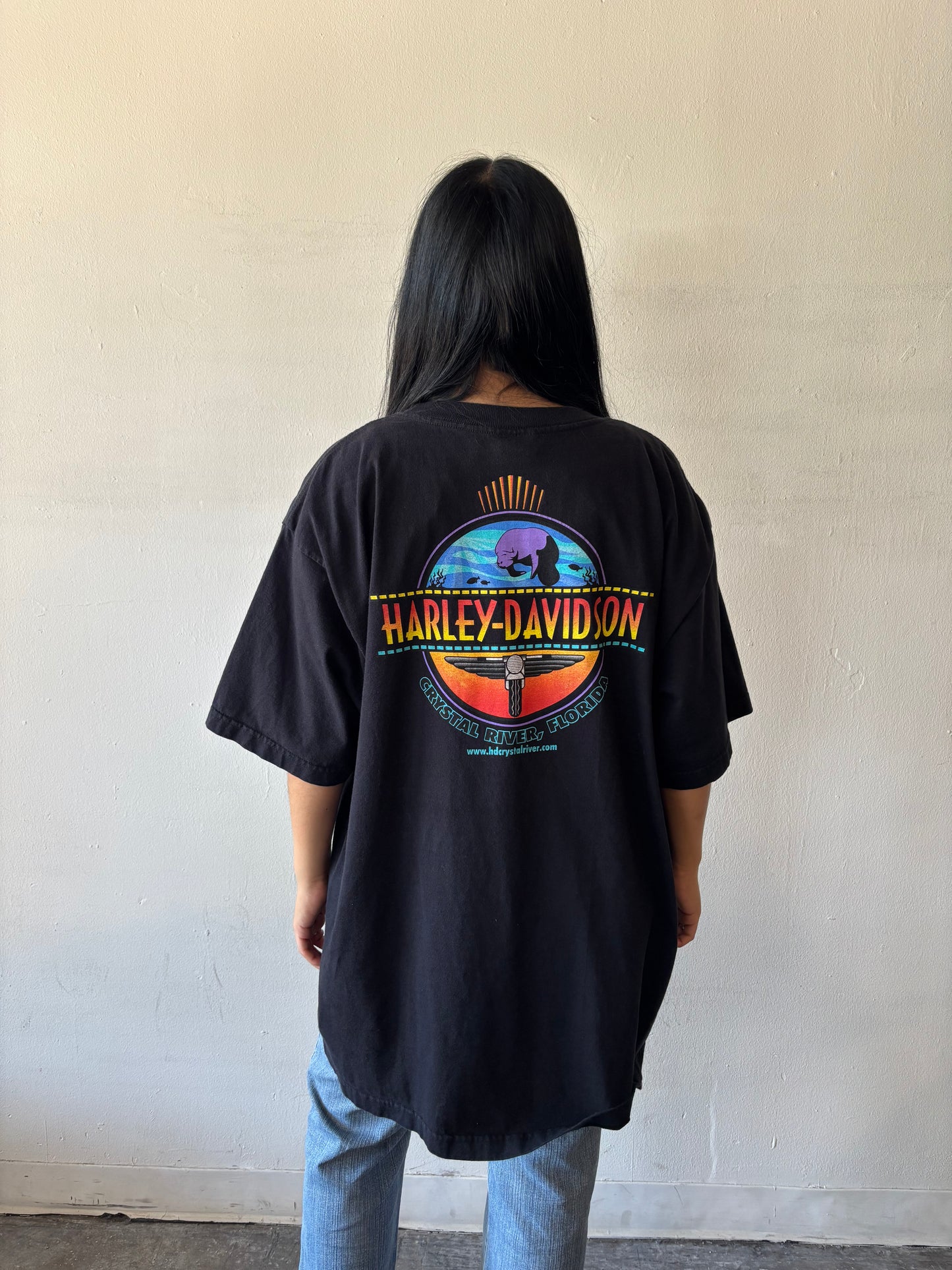 Vintage Harley Davidson Crystal River Shirt
