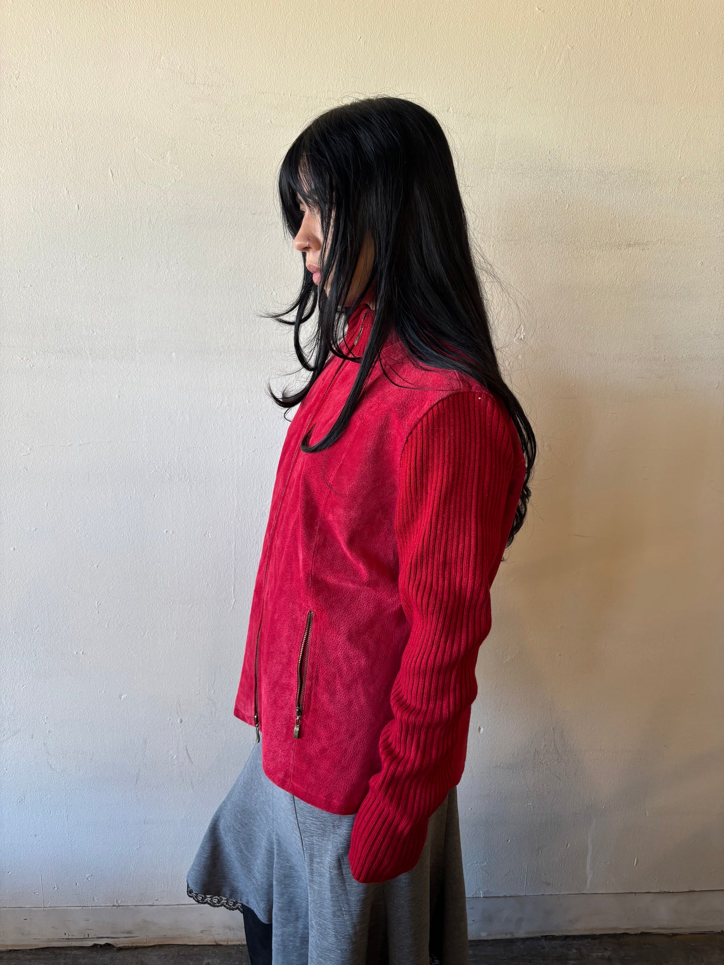 Vintage AMI Suede Jacket